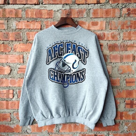 Indianapolis Colts NFL Sweatshirt, AFC East Champions Indianapolis Football shir - Picture 1 of 2